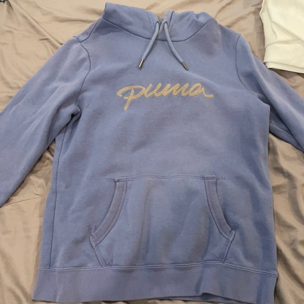 Vintage Purple Puma Hoodie